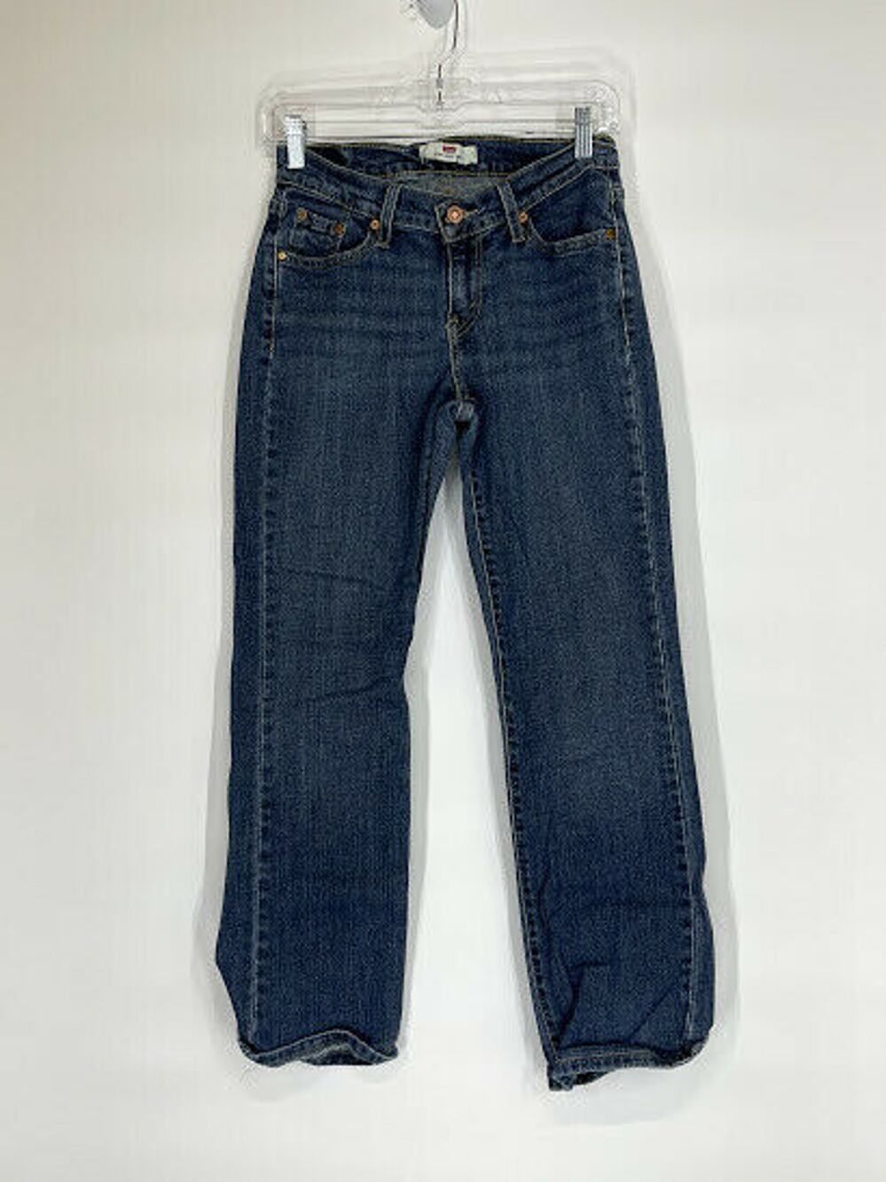 Levi’s Medium Wash 523 Curvy Bootcut Denim Jeans